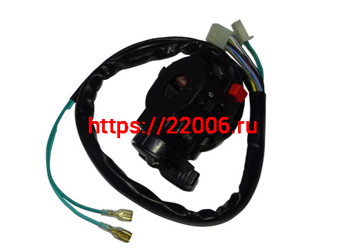 Переключатель ATV Termit City, Termit Tactic левый, в сборе Переключатель ATV Termit City, Termit Tactic левый, в сборе