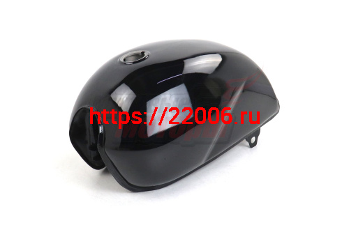 Бензобак Alpha "Пегас" РЕСТАЙЛИНГ черный глянцевый