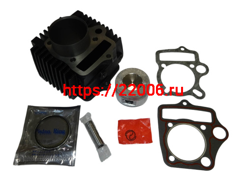 Цилиндр в сборе "Альфа, Zodiak110" 52,0 мм МАРК 49.5 куб (цилиндр+поршень+палец+кольца) ВАНЧАНГ Цилиндр в сборе "Альфа, Zodiak110" 52,0 мм МАРК 49.5 куб (цилиндр+поршень+палец+кольца) ВАНЧАНГ