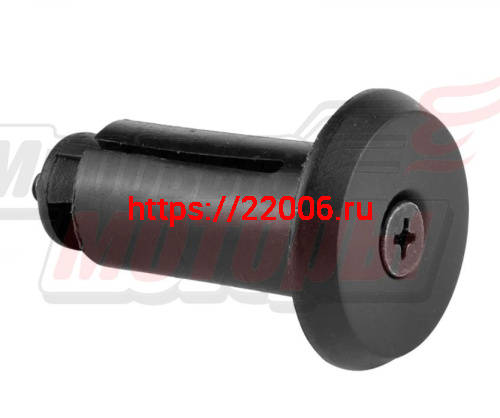 Заглушки ручек руля диам. 17,5мм XH-B009(черные)