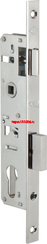 Корпус Kale kilit (Кале килит) узкопрофильного замка с защёлкой 153/P (25 mm) w/b (хром) Корпус Kale kilit (Кале килит) узкопрофильного замка с защёлкой 153/P (25 mm) w/b (хром)