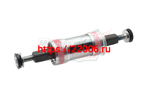 Каретка NECO AL под шестигр, алюм. чашки,водоотталк. пыльник, без трения BSA 1.37”x 24T, 68/127.5мм