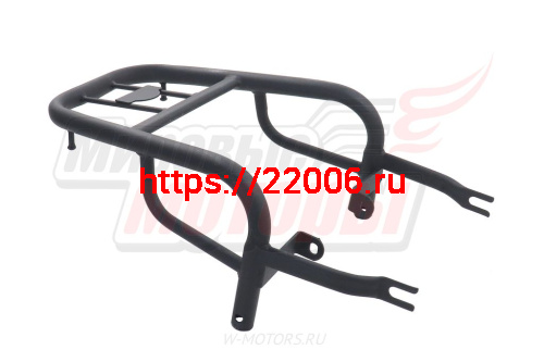 Багажник Alpha (верхушка без подножек) (чёрный) фото 2 Багажник Alpha (верхушка без подножек) (чёрный) фото 2