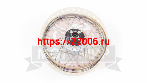 Обод 17'' задний спицы, диск. тормоз Racer RC250GY-C2 PANTHER в сборе Обод 17'' задний спицы, диск. тормоз Racer RC250GY-C2 PANTHER в сборе