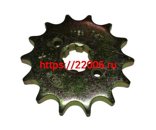 Звезда 14 зуб. (428) (d14-17,2х28) TVS HLX150 (N3080040) фото 2 Звезда 14 зуб. (428) (d14-17,2х28) TVS HLX150 (N3080040) фото 2