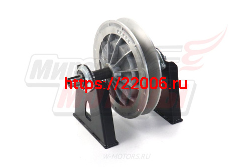 Кронштейн мотобуксировщика двухопорный в сборе с дисками фото 2