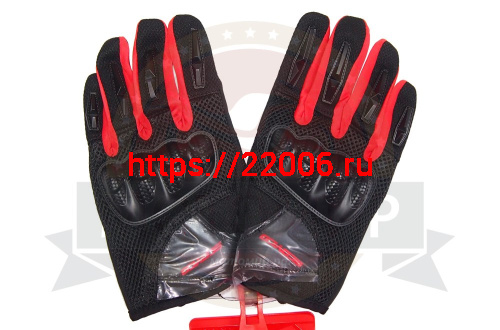 Перчатки SCOYCO (оригинал) МС-58-2 красные р-р L