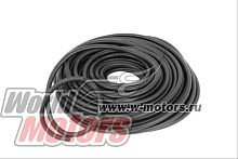 Бензошланг скутер, мопед СИЛИКОН черный d=8(4) mm (1м)