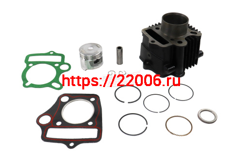 Цилиндр Delta, Zodiak, OB-70 в сборе 47мм (90см3) (Поршн. группа=цилиндр+порш.выс.41мм+палец+кольц.) Цилиндр Delta, Zodiak, OB-70 в сборе 47мм (90см3) (Поршн. группа=цилиндр+порш.выс.41мм+палец+кольц.)