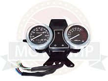 Щиток приборов трицикл в сборе круглый (спидометр+тахометр)
