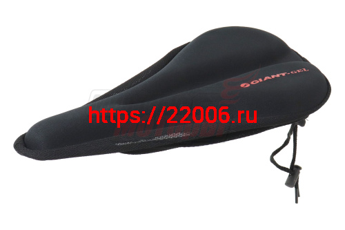 Чехол для седла Вело "GIANT"(гель) (черный) дешёвый Чехол для седла Вело "GIANT"(гель) (черный) дешёвый