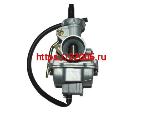 Карбюратор PZ20 Fighter125 флажок металл (флянец вперед) (НАБОР)