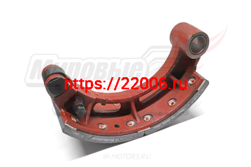 Колодка тормозная передняя бараб. в сборе 1069А, 1061, 1069, 1089, 1ШТ (110533-TF3501120) фото 3