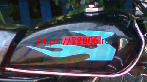 Бензобак Alpha FX Max синий Бензобак Alpha FX Max синий