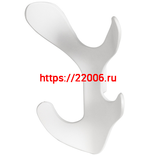 Крючок Ajax (Аякс) настенный MB-LM/K-005 WH белый Крючок Ajax (Аякс) настенный MB-LM/K-005 WH белый