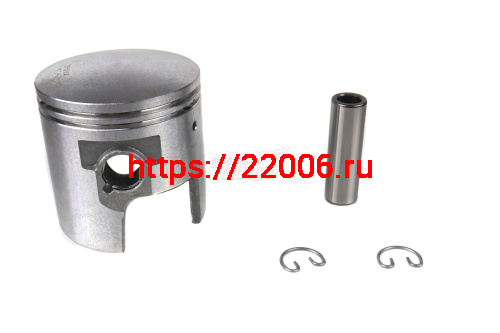 Поршень Буран (Тайвань) 1ремонт, широкие кольца (ПАРА)(в коробочке, с пальцем и стопорными кольцами)